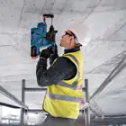 Martelo Perfurador SDS Plus Bosch GBH 18V-24 C + 2 Baterias 5 Ah + Carregador - Martelo Perfurador SDS Plus Bosch GBH 18V-24 C + 2 Baterias 5 Ah + Carregador