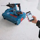 Martelo Perfurador SDS Plus Bosch GBH 18V-24 C + 2 Baterias 5 Ah + Carregador - Martelo Perfurador SDS Plus Bosch GBH 18V-24 C + 2 Baterias 5 Ah + Carregador