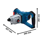 Misturador GRW 140 Bosch + Barra Misturadora 140 mm - Misturador GRW 140 Bosch + Barra Misturadora 140 mm
