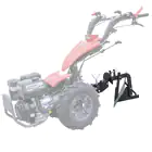 Charrua Descentrável p/ Motocultivador 15HP/10D - Charrua Descentrável p/ Motocultivador 15HP/10D