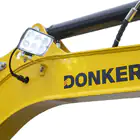 Mini Giratória a Diesel Donker´s DK12 ECO c/motor Kubota - Mini Giratória a Diesel Donker´s DK12 ECO