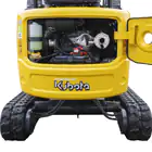 Mini Giratória a Diesel Donker´s DK12 ECO c/motor Kubota - Mini Giratória a Diesel Donker´s DK12 ECO