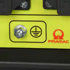 Gerador Inverter a Gasolina 4200W Pramac PMI 4500 c/ Arranque Elétrico - Gerador Inverter a Gasolina 4200W Pramac PMI 4500 c/ Arranque Elétrico