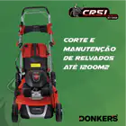 Corta Relva Gasolina Donker’s CR 5em1 Honda GCV 200  c/ Tração - 