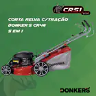 Corta Relva Gasolina Donker’s Honda GCV 170 CR51 5em1 c/ Tração - Corta Relva Gasolina Donker’s CR51 c/ Tração