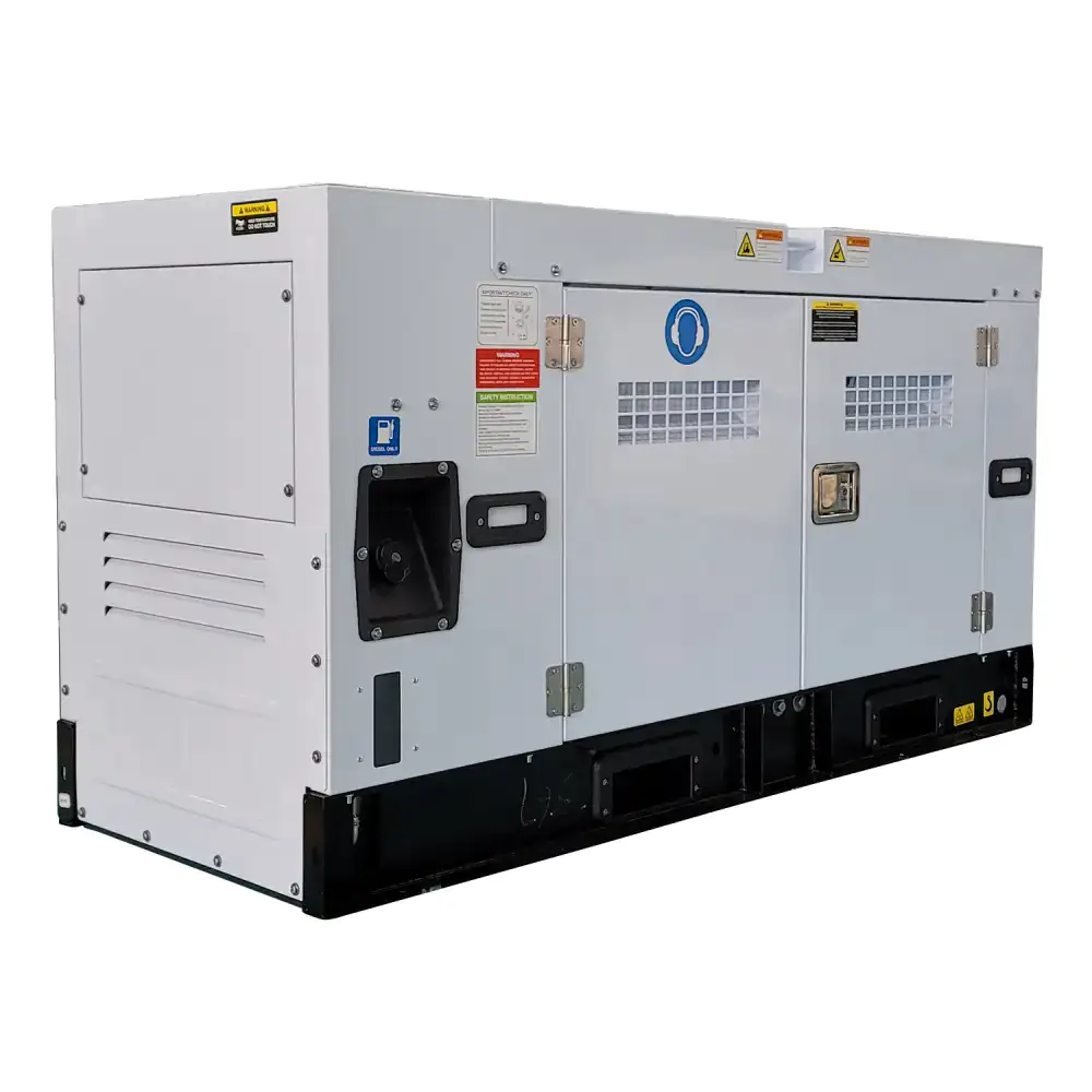 Gerador a Diesel Insonorizado 60 KVA 400V PDG60SLA Powered - Gerador a Diesel Insonorizado 60 KVA 400V PDG60SLA Powered