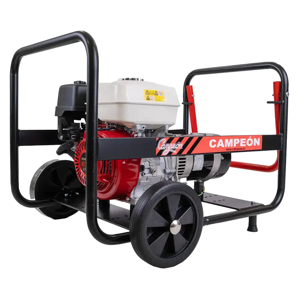 Gerador a Gasolina Campeón 7.5 KVA 230V  Honda - Gerador a Gasolina Campeón 7.5 KVA 230V GH-6000M Honda