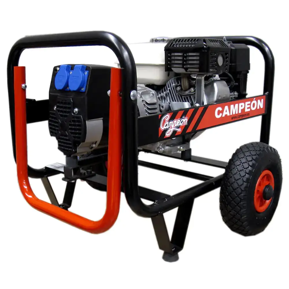 Gerador a Gasolina Campeón GC-4500M 3.8 kVA 230V motor Loncin - Gerador a Gasolina Campeón GC-4500M 3.8 kVA 230V c/motor Loncin