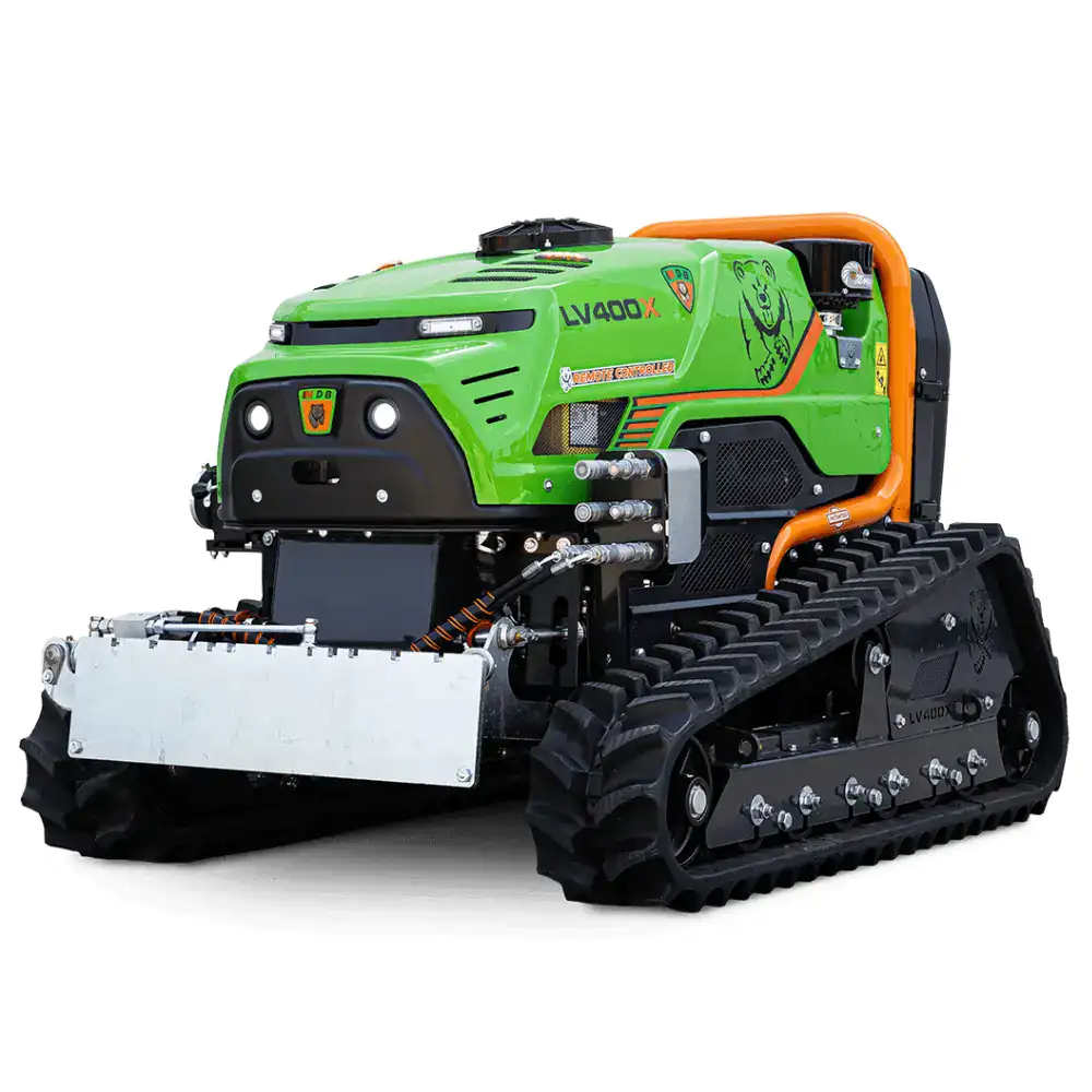 Robot Destroçador de Mato a Diesel LV 400 X c/ Controlo Remoto - Robot Destroçador de Mato a Diesel LV 400 X c/ Controlo Remoto
