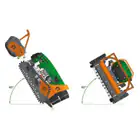 Robot Destroçador de Mato a Diesel LV 600 PRO c/ Controlo Remoto - Robot Destroçador de Mato a Diesel LV 600 PRO c/ Controlo Remoto