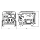 Gerador Trifásico a Gasolina Formigal-S 8.8 kVA 400V Genergy - Gerador Trifásico a Gasolina Formigal-S 8.8 kVA 400V Genergy