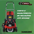 Corta Relva Gasolina Donker’s Honda GCV 170 CR51 5em1 c/ Tração - Corta Relva Gasolina Donker’s CR51 c/ Tração