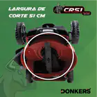 Corta Relva Gasolina Donker’s Honda GCV 170 CR51 5em1 c/ Tração - Corta Relva Gasolina Donker’s CR51 c/ Tração