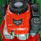 Donker’s CR40T 132cc Gasoline Lawn Mower with Self-Containing Wheels - Donker’s CR40 132cc Gasoline Lawn Mower with Self-Drive