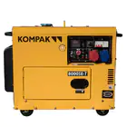 Gerador a Diesel Insonorizado 7.9 kVA Kompak K8000SE-T c/ Arranque Elétrico - Gerador a Diesel Insonorizado 7.9 kVA Kompak K8000SE-T c/ Arranque Elétrico
