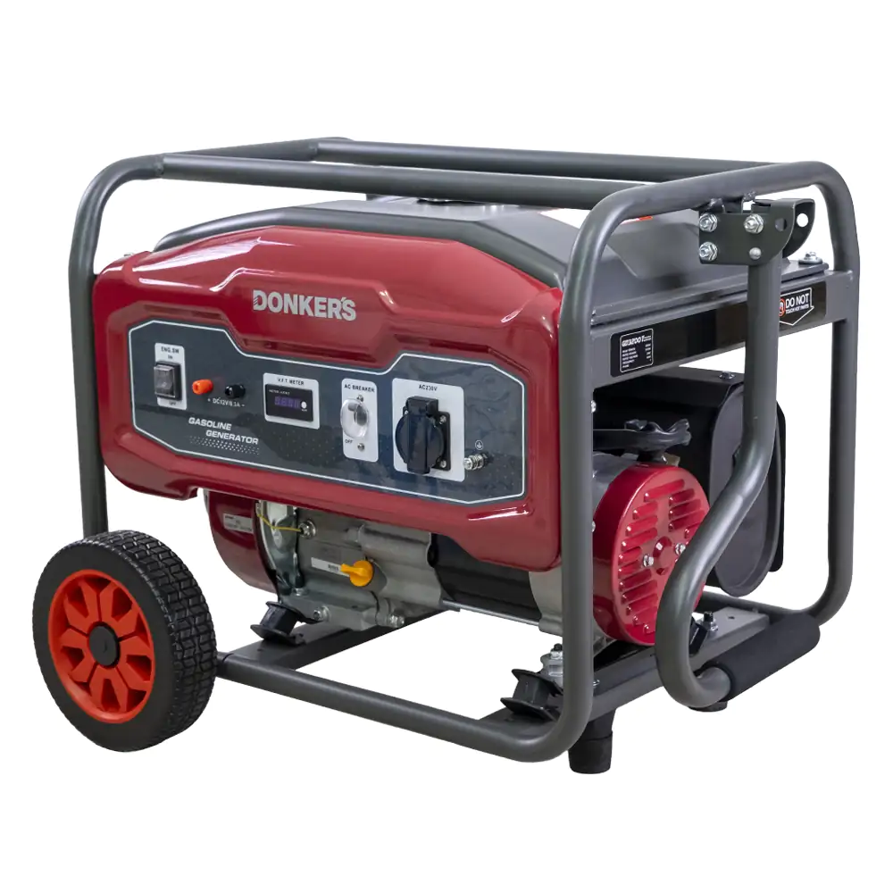 Gerador a Gasolina Donker´s GD3200T 4kVA 230V - Gerador a Gasolina Donker´s GD3200T 4kVA 230V