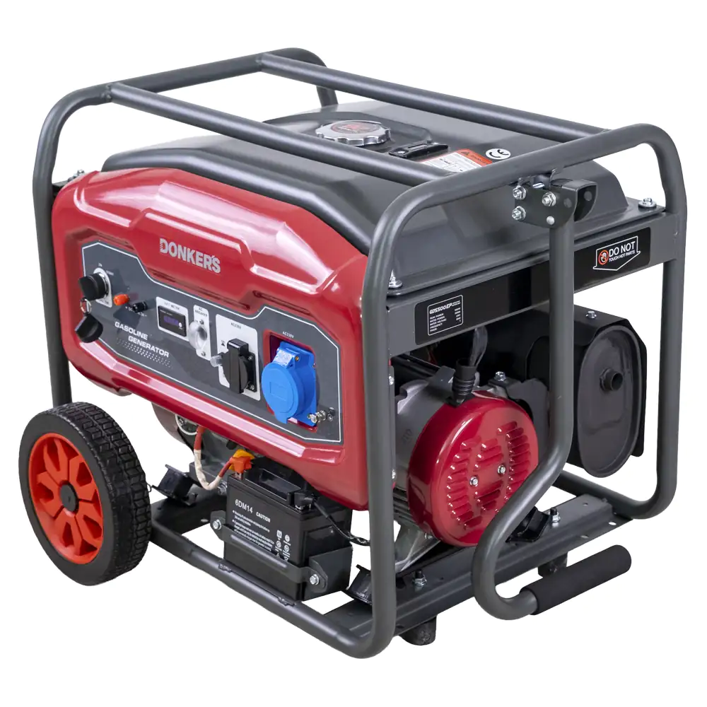 Generador de gasolina Donker GD5500EP de 7 kVA y 230 V - Generador de gasolina Donker GD5500EP de 7 kVA y 230 V