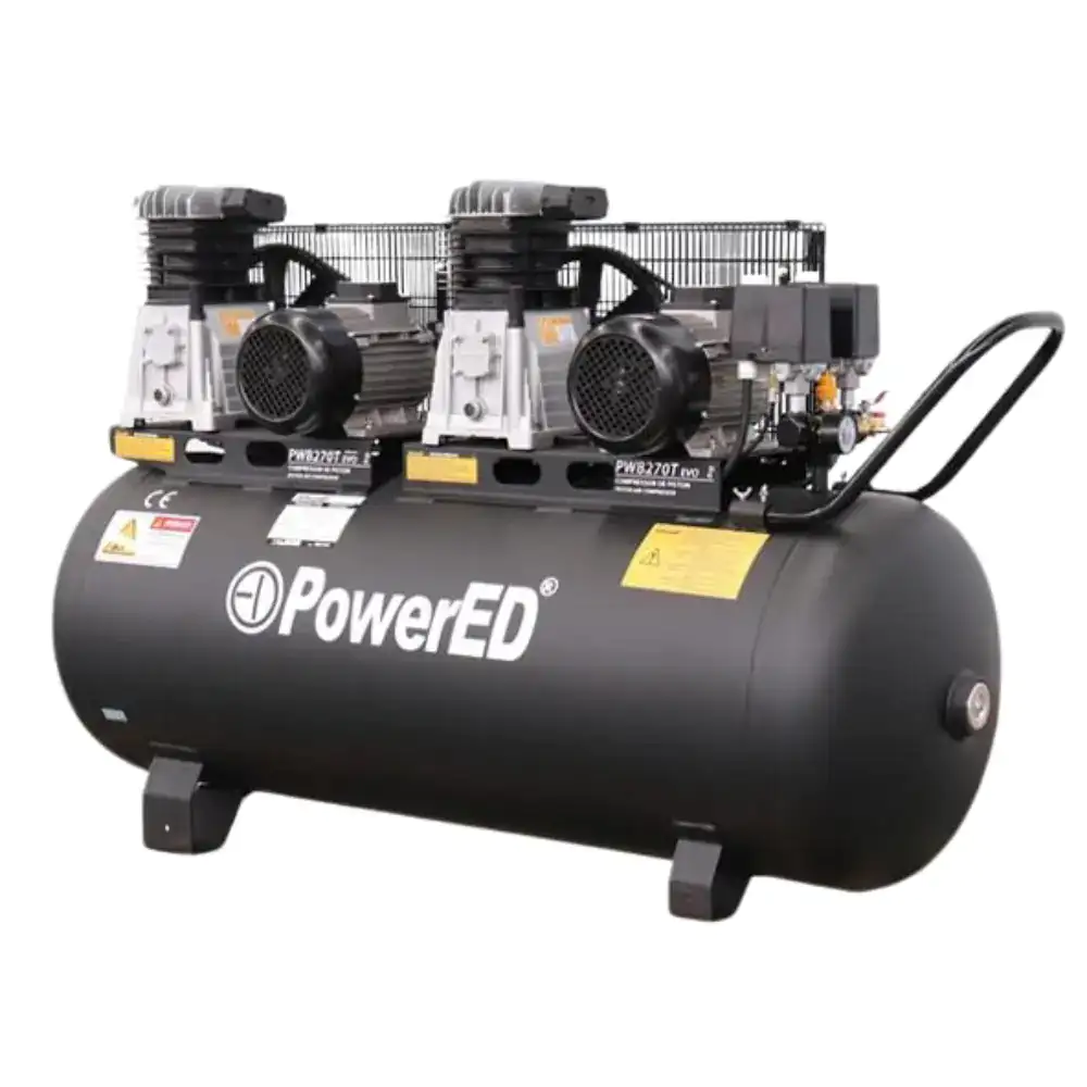 Compressor 270L Powered PWB270T EVO 3+3HP 400V - Compressor 270L Powered PWB270T EVO 3+3HP 400V
