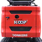 Mini Giratória Donker´s DK10-1 Premium c/ Manetes Joystick e Motor Koop 10.3 HP - Mini Giratória Donker´s DK10-1 Premium