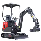 Mini Giratória Donker´s DK12-2 Premium c/ Manetes Joystick e Motor Kubota 14 HP - Mini Giratória Donker´s DK12-2 Premium