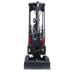 Mini Giratória Donker´s DK12-2 Premium c/ Manetes Joystick e Motor Kubota 14 HP - Mini Giratória Donker´s DK12-2 Premium