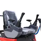 Mini Giratória Donker´s DK12-2 Premium c/ Manetes Joystick e Motor Kubota 14 HP - Mini Giratória Donker´s DK12-2 Premium