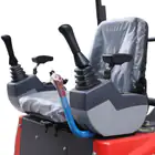 Mini Giratória Donker´s DK12-2 Premium c/ Manetes Joystick e Motor Kubota 14 HP - Mini Giratória Donker´s DK12-2 Premium