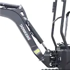 Mini Giratória Donker´s DK12-2 Premium c/ Manetes Joystick e Motor Kubota 14 HP - Mini Giratória Donker´s DK12-2 Premium