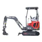 Mini Giratória Donker´s DK16-2 Premium c/ Manetes Joystick e Motor Laidong 26 HP - Mini Giratória Donker´s DK16-2 Premium