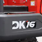 Mini Giratória Donker´s DK16-2 Premium c/ Manetes Joystick e Motor Laidong 26 HP - Mini Giratória Donker´s DK16-2 Premium