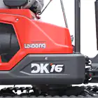 Mini Giratória Donker´s DK16-2 Premium c/ Manetes Joystick e Motor Laidong 26 HP - Mini Giratória Donker´s DK16-2 Premium