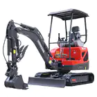 Mini Giratória Donker´s DK18-2 Premium c/ Manetes Joystick, 2 Velocidades e Motor Kubota 14 HP - Mini Giratória Donker´s DK18-2 Premium