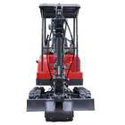 Mini Giratória Donker´s DK18-2 Premium c/ Manetes Joystick, 2 Velocidades e Motor Kubota 14 HP - Mini Giratória Donker´s DK18-2 Premium