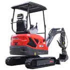 Mini Giratória Donker´s DK18-2 Premium c/ Manetes Joystick, 2 Velocidades e Motor Kubota 14 HP - Mini Giratória Donker´s DK18-2 Premium