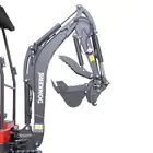 Mini Giratória Donker´s DK18-2 Premium c/ Manetes Joystick, 2 Velocidades e Motor Kubota 14 HP - Mini Giratória Donker´s DK18-2 Premium