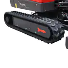 Mini Giratória Donker´s DK18-2 Premium c/ Manetes Joystick, 2 Velocidades e Motor Kubota 14 HP - Mini Giratória Donker´s DK18-2 Premium