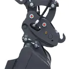 Mini Giratória Donker´s DK18-2 Premium c/ Manetes Joystick, 2 Velocidades e Motor Kubota 14 HP - Mini Giratória Donker´s DK18-2 Premium