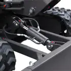 Mini Giratória Donker´s DK18-2 Premium c/ Manetes Joystick, 2 Velocidades e Motor Kubota 14 HP - Mini Giratória Donker´s DK18-2 Premium