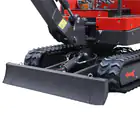 Mini Giratória Donker´s DK18-2 Premium c/ Manetes Joystick, 2 Velocidades e Motor Kubota 14 HP - Mini Giratória Donker´s DK18-2 Premium