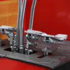 Mini Giratória Donker´s DK18-2 Premium c/ Manetes Joystick, 2 Velocidades e Motor Kubota 14 HP - Mini Giratória Donker´s DK18-2 Premium