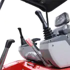 Mini Giratória Donker´s DK18-2 Premium c/ Manetes Joystick, 2 Velocidades e Motor Kubota 14 HP - Mini Giratória Donker´s DK18-2 Premium