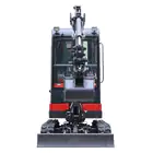 Mini Giratória Donker´s DK18-2 Premium c/ Cabine, 2 Velocidades, Joysticks e Motor Kubota 14 HP - Mini Giratória Donker´s DK18-2 Premium