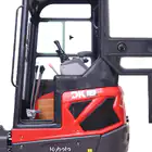 Mini Giratória Donker´s DK18-2 Premium c/ Cabine, 2 Velocidades, Joysticks e Motor Kubota 14 HP - Mini Giratória Donker´s DK18-2 Premium