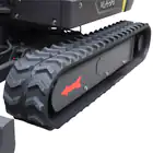 Mini Giratória Donker´s DK18-2 Premium c/ Cabine, 2 Velocidades, Joysticks e Motor Kubota 14 HP - Mini Giratória Donker´s DK18-2 Premium