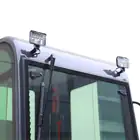 Mini Giratória Donker´s DK18-2 Premium c/ Cabine, 2 Velocidades, Joysticks e Motor Kubota 14 HP - Mini Giratória Donker´s DK18-2 Premium