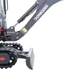 Mini Giratória Donker´s DK18-2 Premium c/ Cabine, 2 Velocidades, Joysticks e Motor Kubota 14 HP - Mini Giratória Donker´s DK18-2 Premium