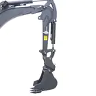 Mini Giratória Donker´s DK18-2 Premium c/ Cabine, 2 Velocidades, Joysticks e Motor Kubota 14 HP - Mini Giratória Donker´s DK18-2 Premium