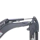 Mini Giratória Donker´s DK18-2 Premium c/ Cabine, 2 Velocidades, Joysticks e Motor Kubota 14 HP - Mini Giratória Donker´s DK18-2 Premium