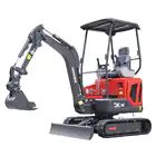 Mini Giratória Donker´s DK16-2 Premium c/ Manetes Joystick e Motor Kubota 14 HP - Mini Giratória Donker´s DK16-2 Premium