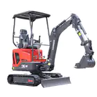 Mini Giratória Donker´s DK16-2 Premium c/ Manetes Joystick e Motor Kubota 14 HP - Mini Giratória Donker´s DK16-2 Premium